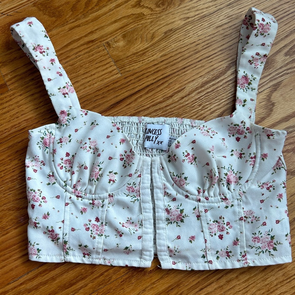 Princess Polly floral corset